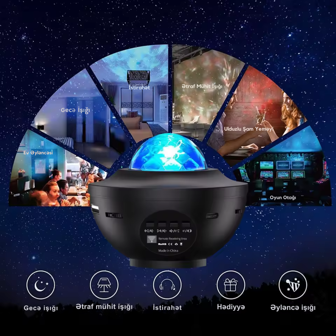 Galaxy Projector 🌌