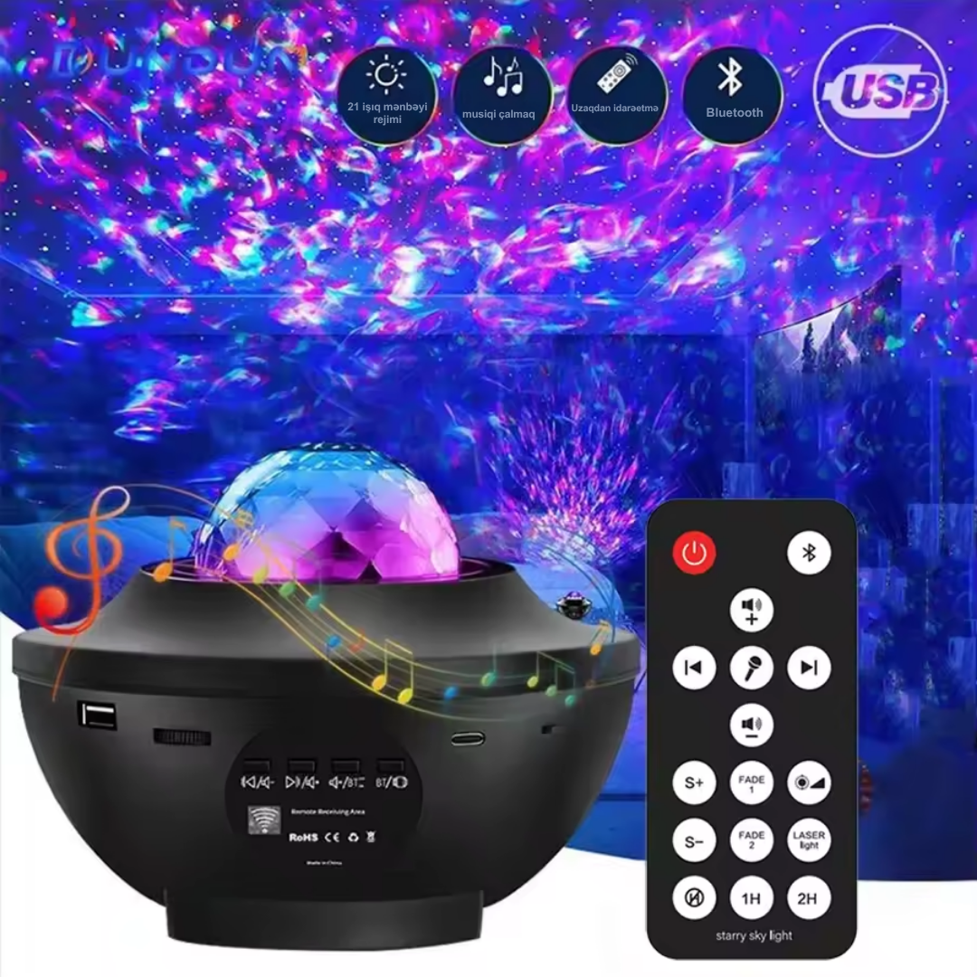 Galaxy Projector 🌌
