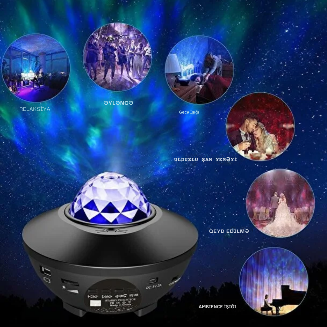 Galaxy Projector 🌌